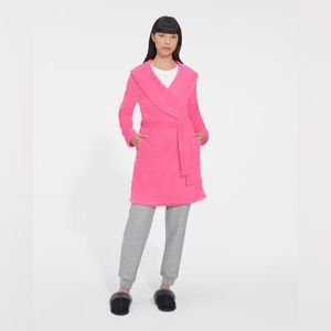 Hot Pink UGG hooded robe